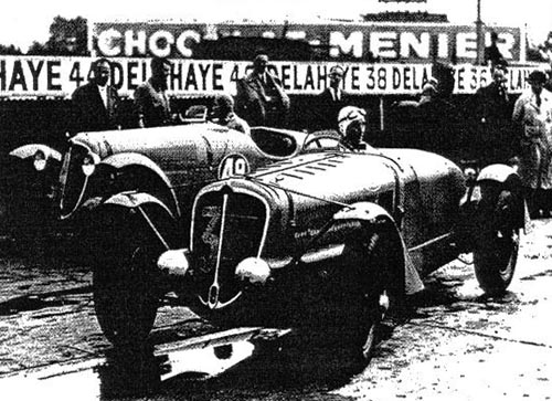 Albert Perrot, Delahaye 135S, 1936 ACF GP