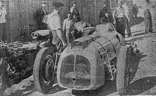 Jean Achard, Delahaye 155, 1947 Albi GP