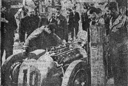 Jean Achard, Delahaye 155 V12, 1946 Trois Villes GP