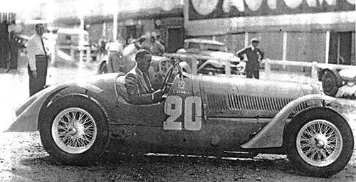 Laury Schell, Delahaye 135S, 1937 ACF GP