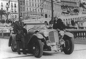 Laury and Lucy Schell, Delahaye 135S, Rally Monte Carlo 1936