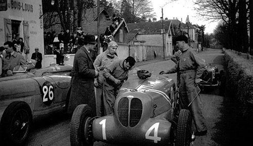 Marcel Contet, 1939 Pau GP, Delahaye