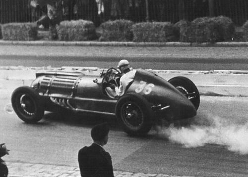 Paul Friderich, Delahaye 155, 1946 Marseille GP