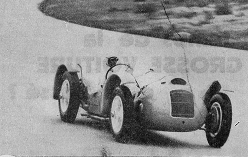 The 48773 during the press presentation ahead of the 1937 ACF GP