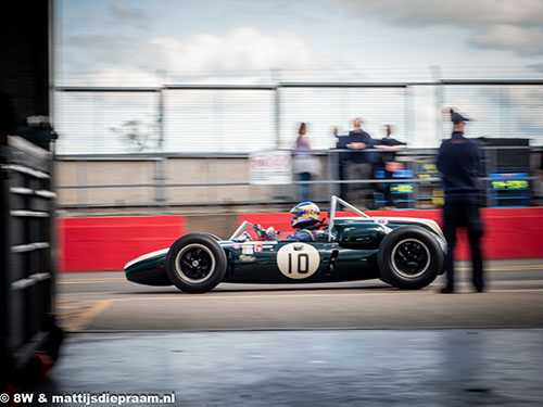 Will Nuthall, Cooper-Climax T53, 2022 Donington Park Masters Race Weekend