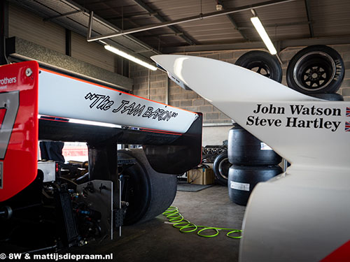 Steve Hartley, McLaren MP4/1, 2022 Donington Park Masters Race Weekend