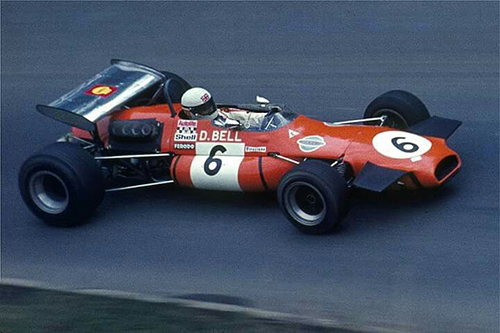 Derek Bell, Wheatcroft Brabham BT30, 1970 Eifelrennen