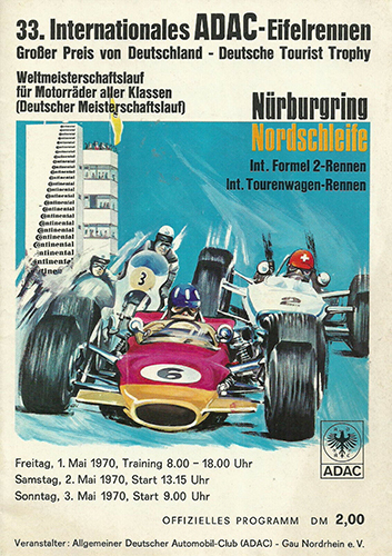Poster, 1970 Eifelrennen