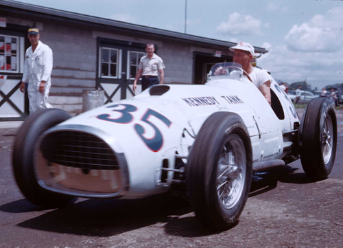 Johnny Mauro, Ferrari 375, Indianapolis 1952
