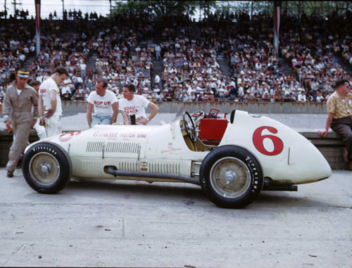 Johnnie Parsons, Grant Piston Ring Ferrari, Indianapolis 1952