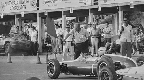 Juan Manuel Fangio, Tim Mayer, 1962 Puerto Rico GP