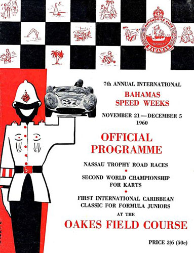 Official poster, 1960 Bahamas Speedweek
