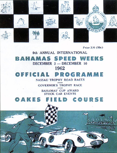 Official poster, 1962 Bahamas Speedweek