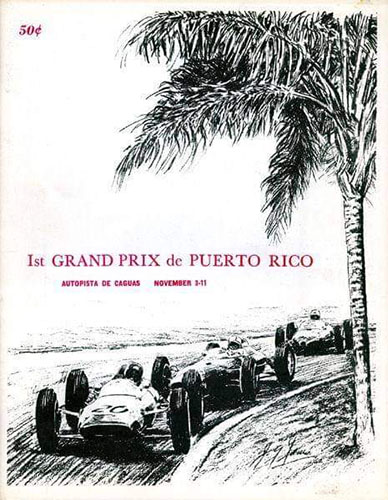 Official programme, 1962 Puerto Rico GP