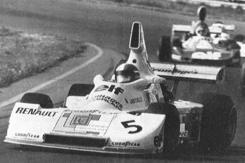 Jean-Pierre Jabouille, Elf-Renault 2J, 1976 Rome GP, Vallelunga