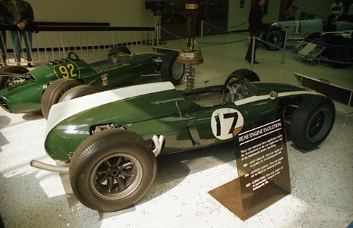 Jack Brabham, Cooper, Indianapolis 1961, as seen in 1989
