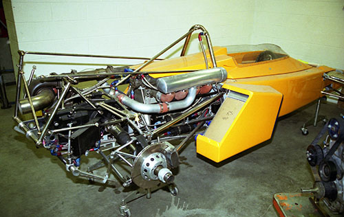 McLaren M16 rear end