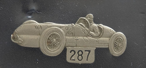 1947 Indy pitbadge