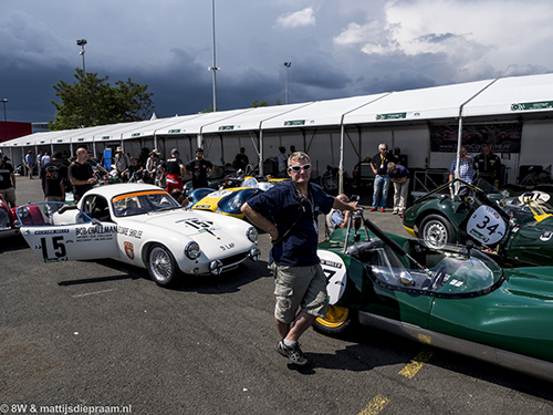 Plateau 3 paddock, 2014 Le Mans Classic