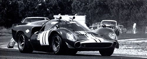 Mike De'Udy, Sebring 1968