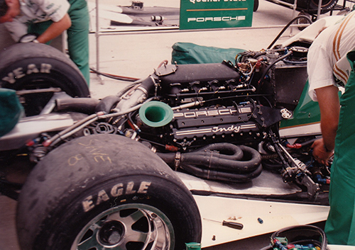 Teo Fabi, March-Porsche 88C, 1989 Indianapolis 500