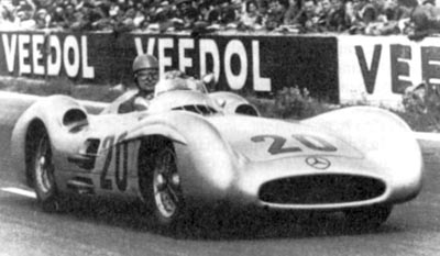 Hans Herrmann, Mercedes-Benz, 1954 French GP