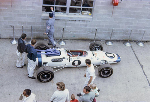 Mario Andretti, Hawk-Ford, Indianapolis 1966