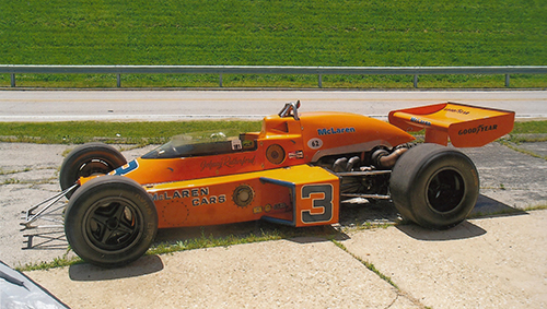 Johnny Rutherford, 1974 Gulf McLaren