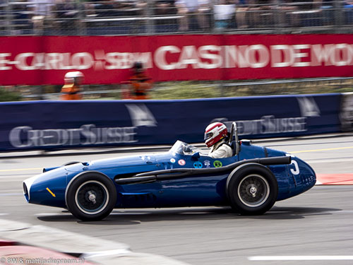 Frank Stippler, Maserati 250F 'Piccolo', 2014 GP Monaco Historique