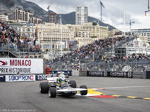 Björn Wirdheim, March 711, 2018 Monaco GP Historique