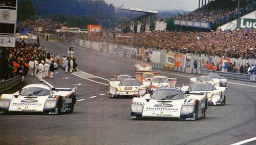 1987 Le Mans start