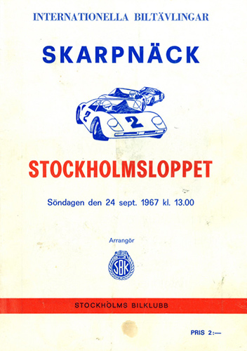 Skarpnck poster, September 24, 1967