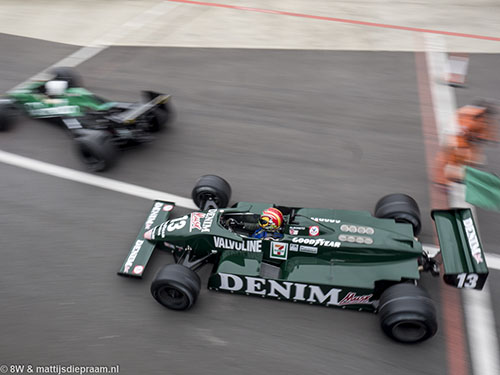 Andy Wolfe, Tyrrell 011, 2017 Silverstone Classic