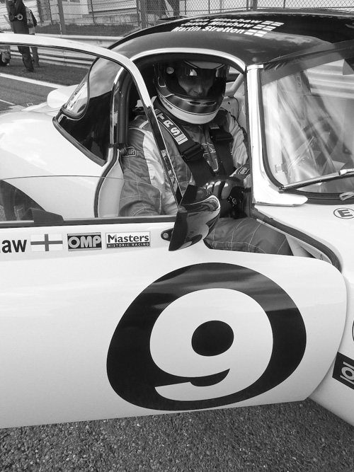 Ready for glory: the winning E-type on the grid