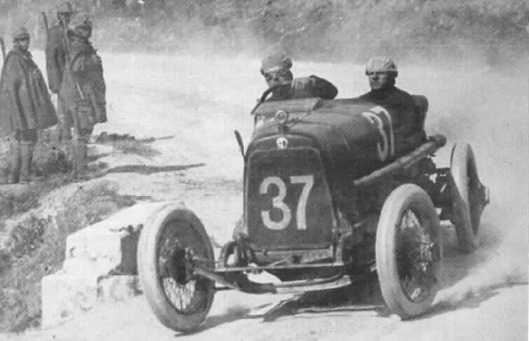 Enzo Ferrari, Alfa Romeo 20-30 ES, 1922 Targa Florio