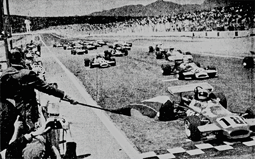 start of race 1, Temporada Colombia 1971