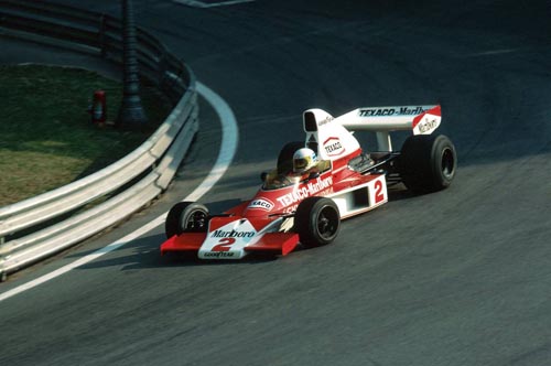 Jochen Mass McLaren M23 1975 Monaco GP In the stunningly liveried 1975 