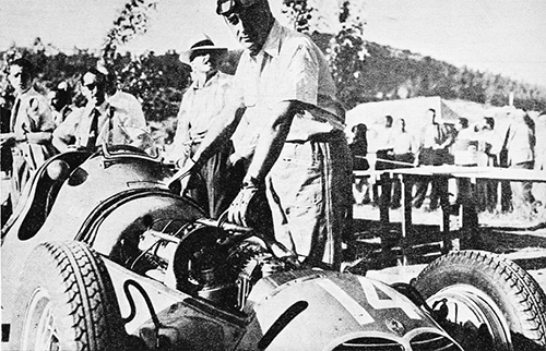 Louis Rosier, Maserati, 1950 Chilean GP