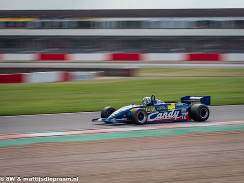 Matthew Wrigley, Tyrrell 011, 2024 Donington Park Masters Race Weekend