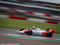 Mark Higson, McLaren MP4/1B, 2024 Masters Historic Race Weekend, Donington Park