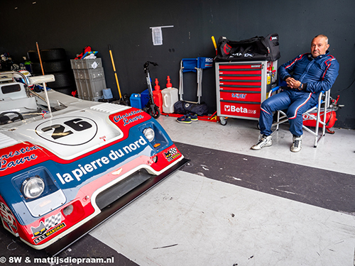 Ron Sanen, Chevron B36, 2024 Zandvoort Historic GP