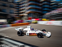Stuart Hall, McLaren M23, 2024 Monaco GP Historique