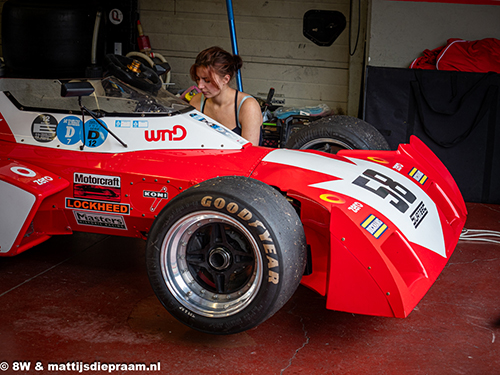 Ewen Sergison, Surtees TS9B, 2024 Mugello Racing Weekend