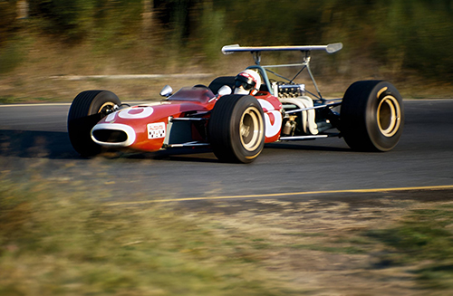 Clay Regazzoni, Tecno, Vallelunga, 1968 Rome GP