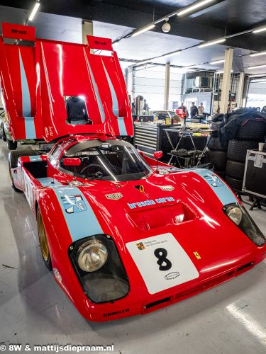 David & Olivier Hart, Ferrari 512M, 2024 Silverstone Festival